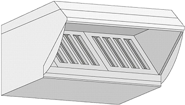 Ultravent Plus Condensation Hood For Combi-duo Electric - Architecture (376x338), Png Download