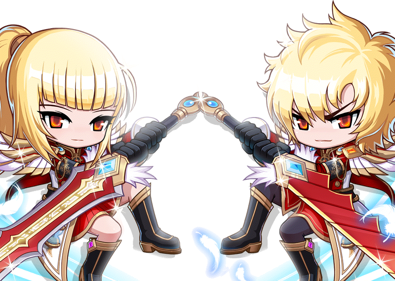 Zero - Maplestory Zero (800x569), Png Download