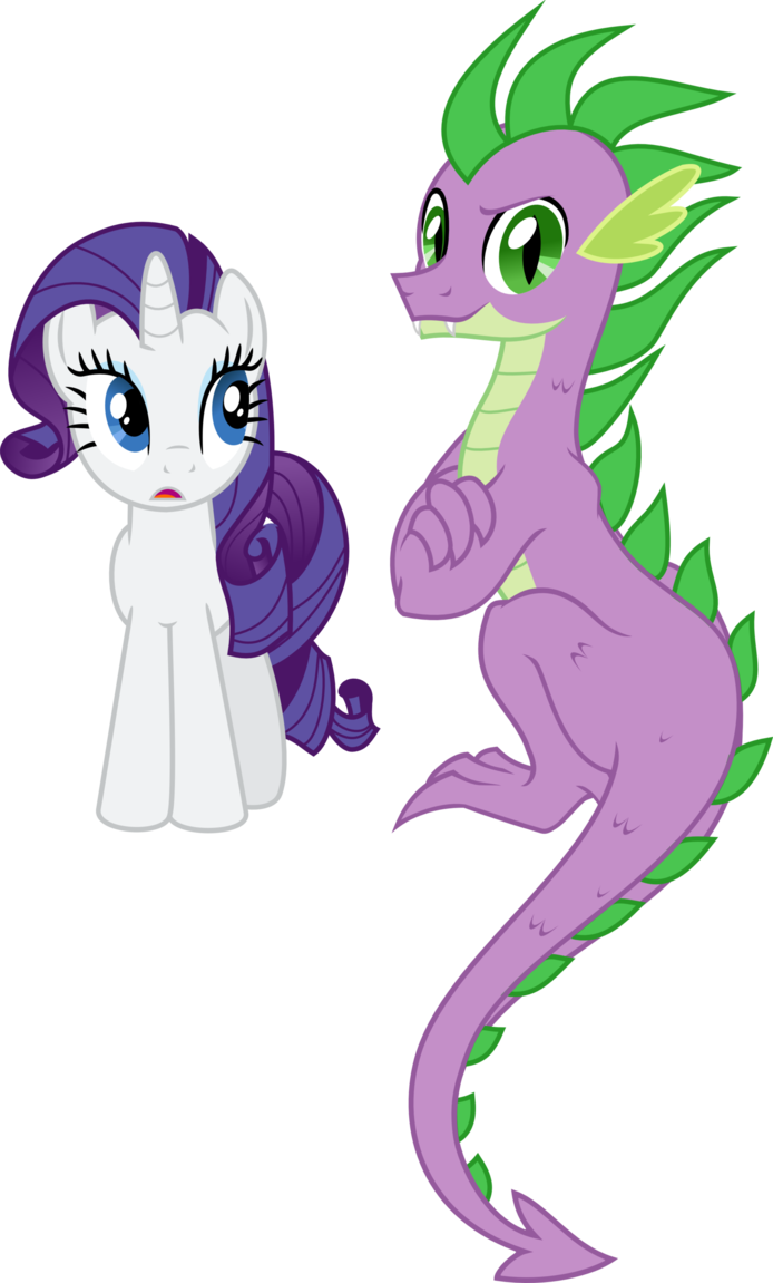 Icicles Drawing Spikes - Mlp Grown Up Spike (694x1151), Png Download