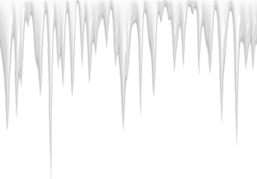 Icicles Transparent (500x350), Png Download