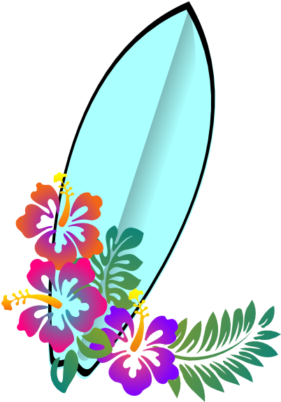 Black And White Hawaiian Flower (492x597), Png Download