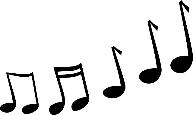 Melody, Music, Notes, Onomatopoeia, Sing, Sound - Melody Vector (640x384), Png Download