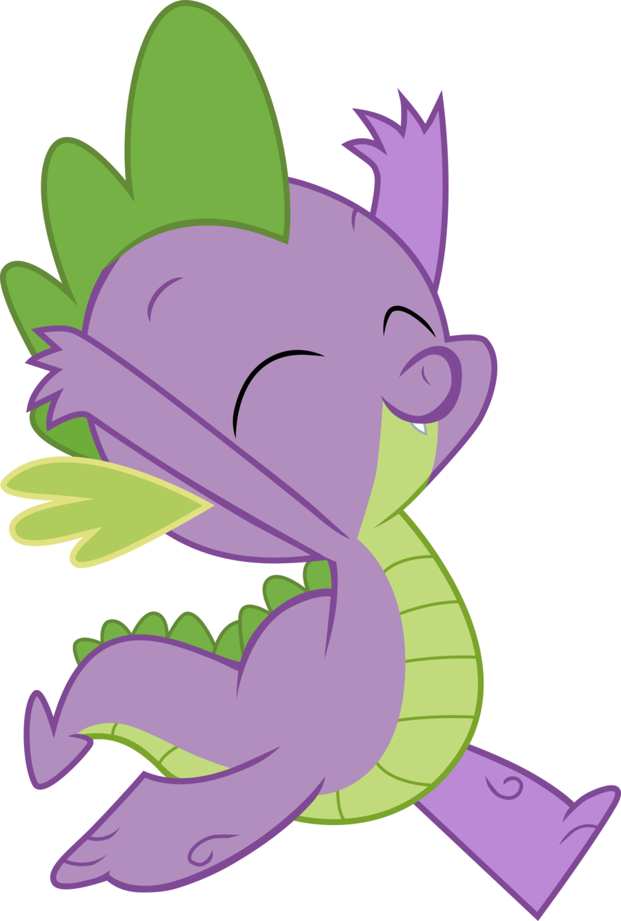 Tumblr M77lonoqzx1qc5ffho1 1280 Mlp Spike, Spikes, - Spike (900x1333), Png Download