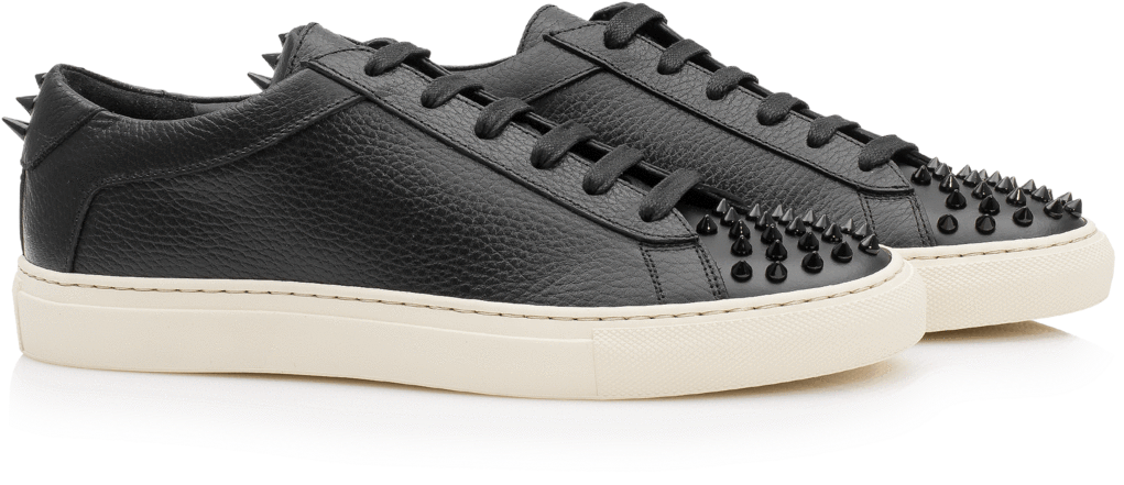 Capri Nero Spikes - Skate Shoe (1024x514), Png Download