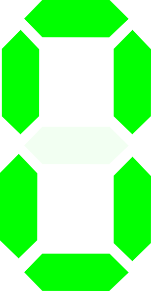 Small - Green Zero (306x589), Png Download