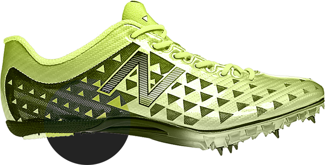 Powerhouse Sprint - New Balance Spikes Sprint (638x325), Png Download