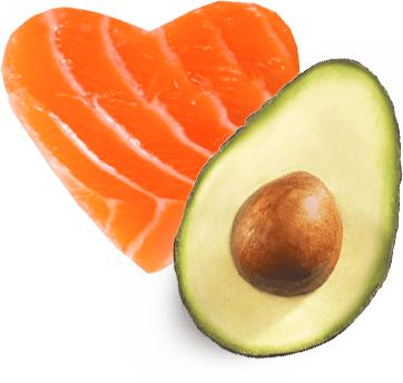 The 3 Major Families Of Fats - Salmon Unsaturated Fat (362x344), Png Download