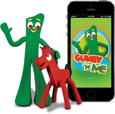 Back To Portfolio Gumby-feat - Gumby And Pokey Movie (630x504), Png Download
