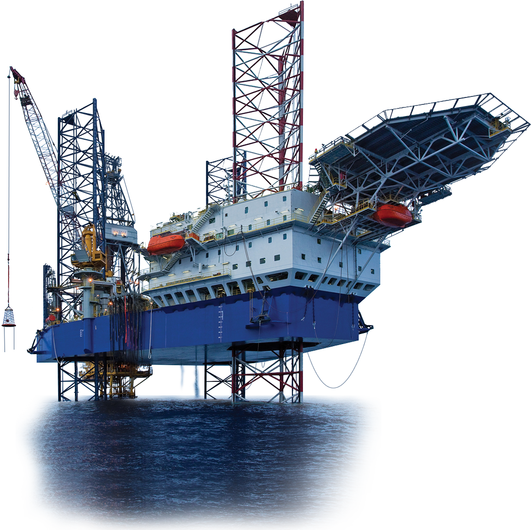 Profile And History - Jackup Rig (1057x1055), Png Download