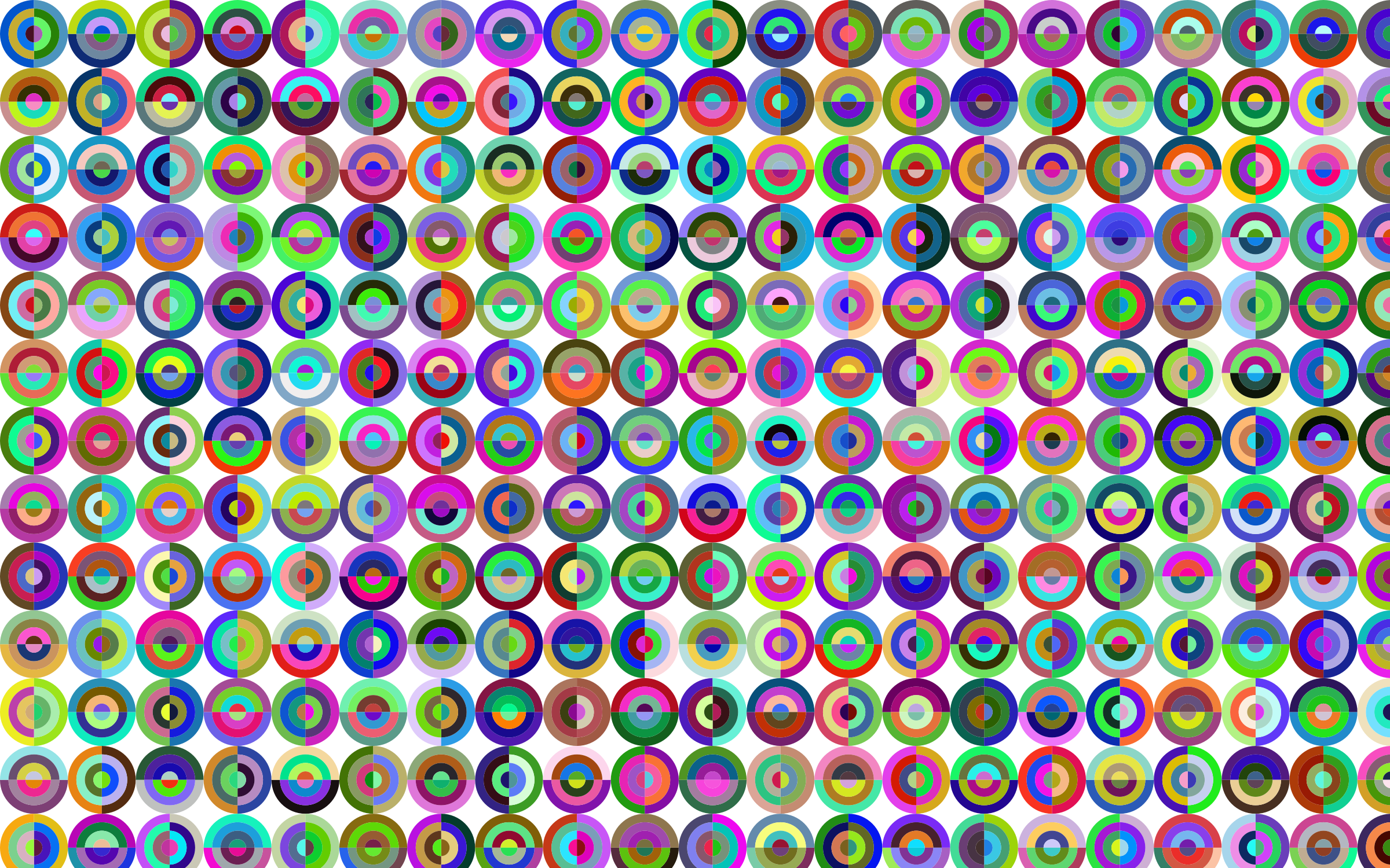 This Free Icons Png Design Of Prismatic Concentric (2400x1500), Png Download