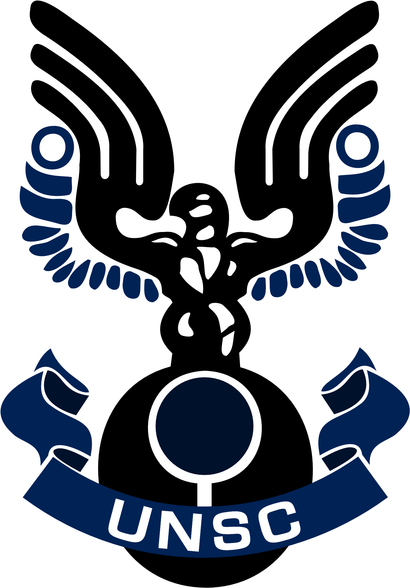 Unsc Navy - Halo Unsc Png (1500x2175), Png Download