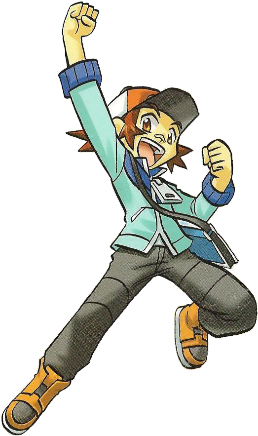 Fat Pokemon Trainer (544x896), Png Download