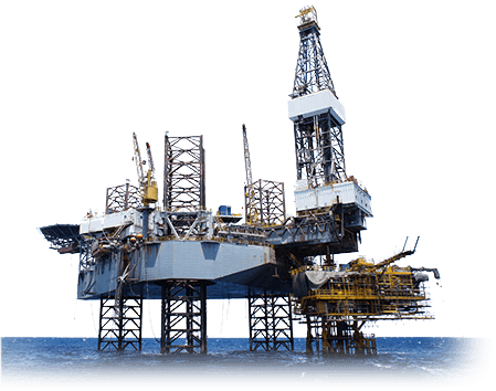 Land Based Oil Rig Jobs - Offshore Oil Rig Png (449x354), Png Download
