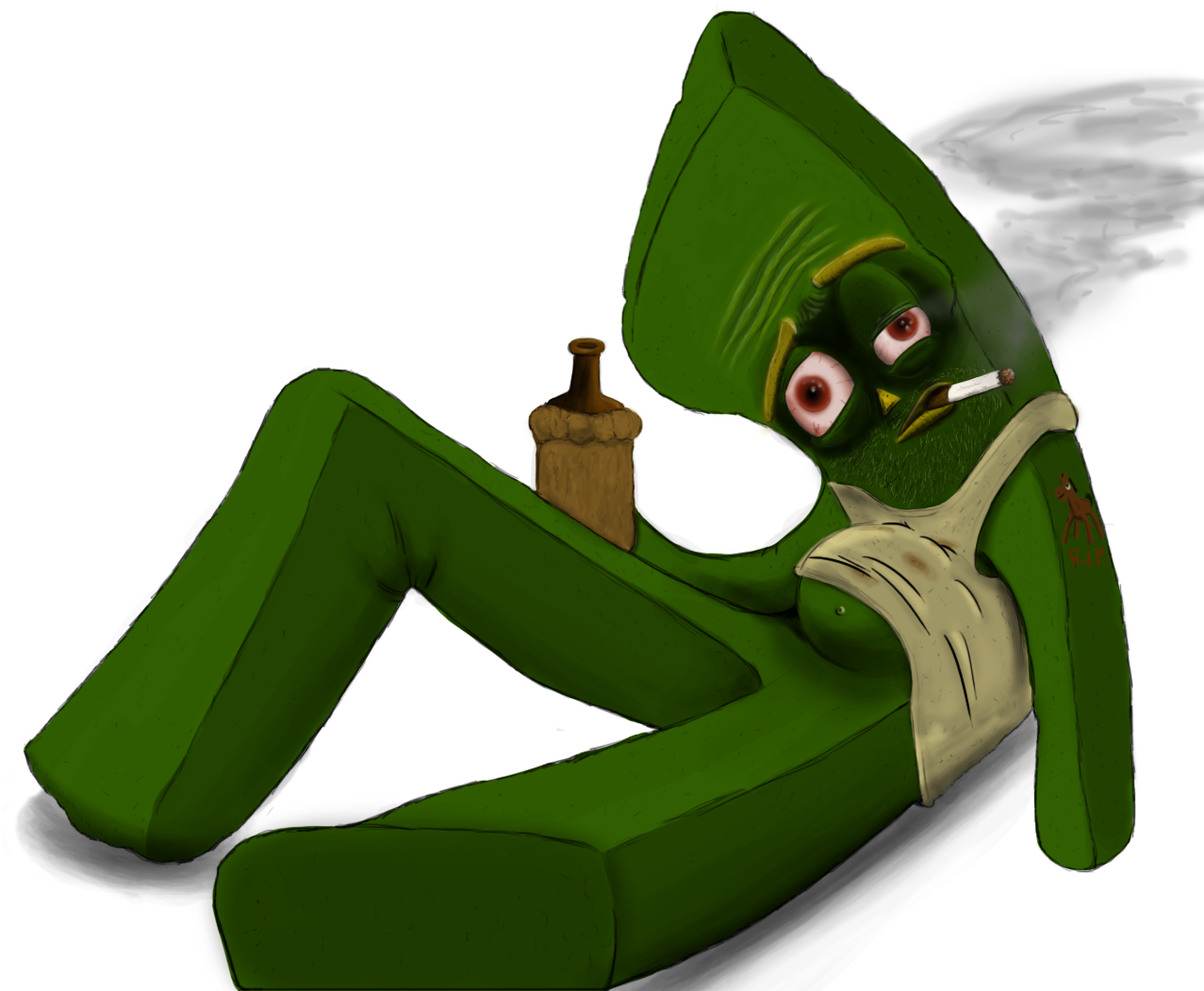 It's Good To Have People In Life That Won't Let You - Smashed Gumby (1680x1050), Png Download