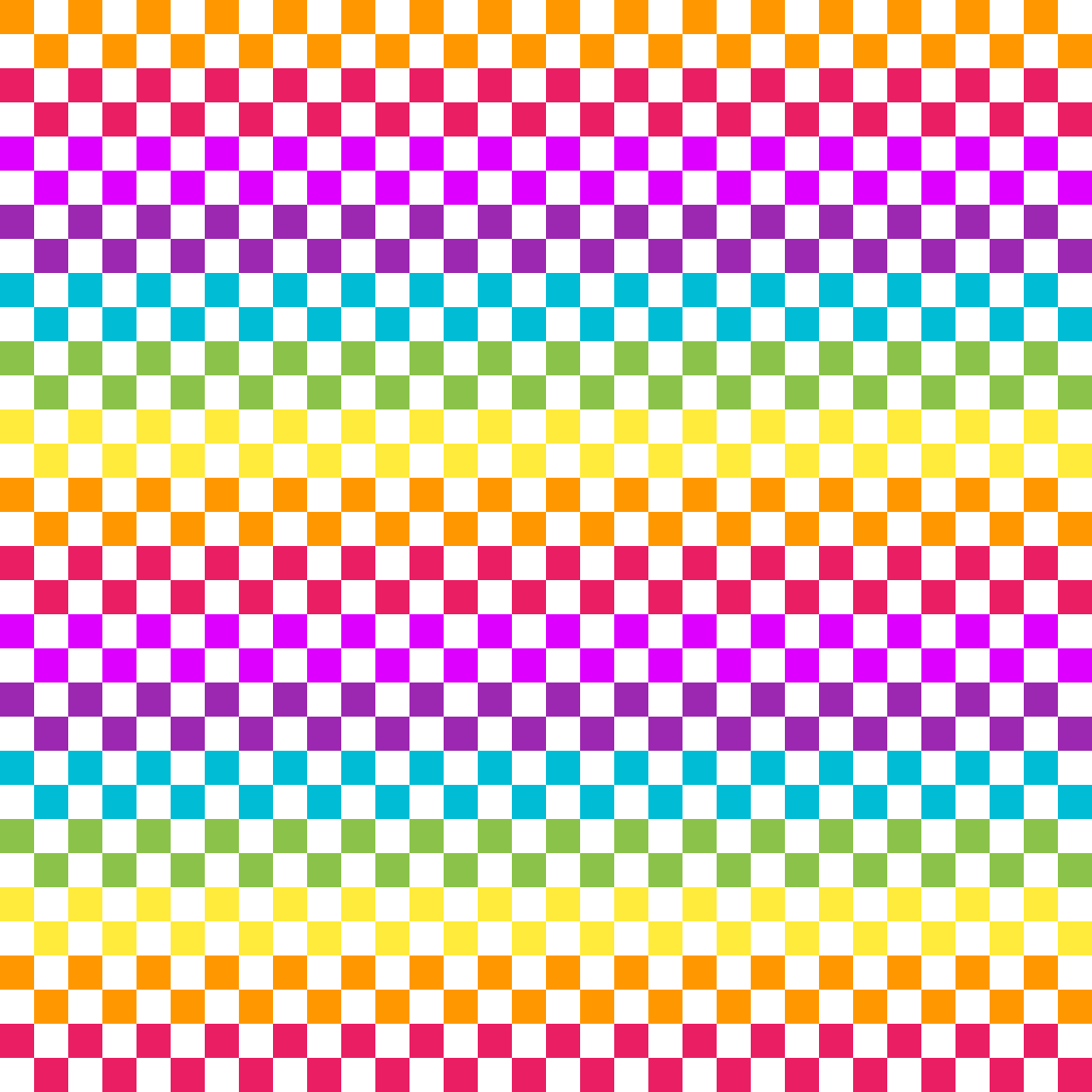 Checker Rainbow - Mobile Phone Template Transparent Background. 