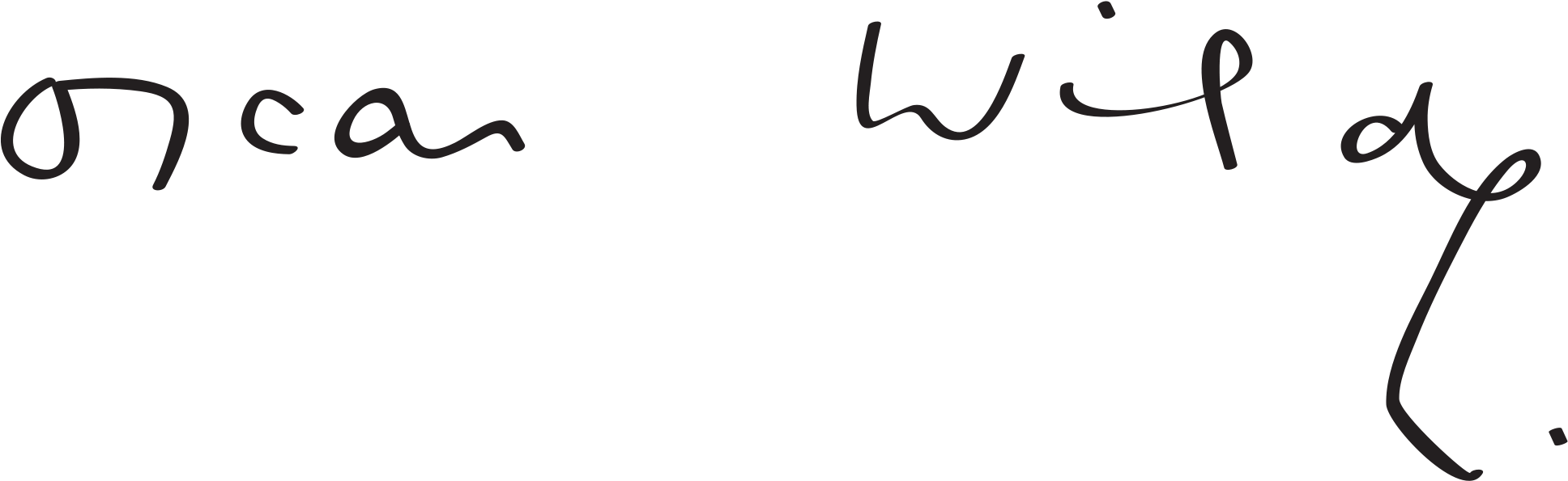 Open - Oscar Wilde Signature Tattoo (2000x675), Png Download
