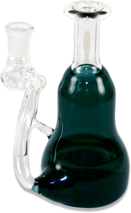 West Coast Glass Pear Shaped Oil Rig W/ Reclaim - West Coast Of The United States (600x800), Png Download