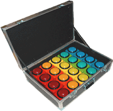 Wireless Game Show Trivia Wireless Game Show Buzzer - Eye Shadow (600x398), Png Download