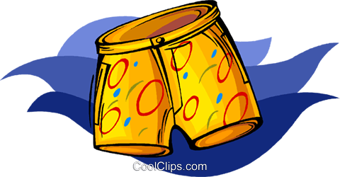 Swimming Trunks - Badehose Clipart (480x250), Png Download