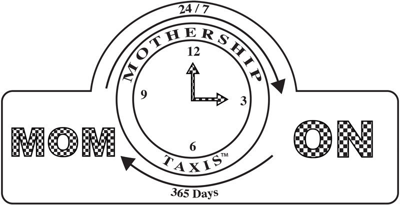 Mom On Taxi Light Mothership Taxis - Mother (800x410), Png Download