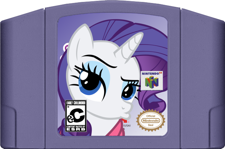 Jaythebrainmann, Duckface, Nintendo, Nintendo 64, Rarity, - Rarity My Little Pony Friendship Is Magic Cute Art (1005x678), Png Download