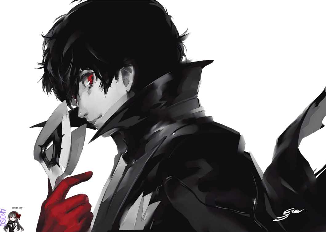 Persona 5 Joker Mask Png - Persona 5 Joker Render (1060x754), Png Download