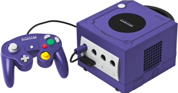 Nintendo Gamecube Console Purple (600x300), Png Download