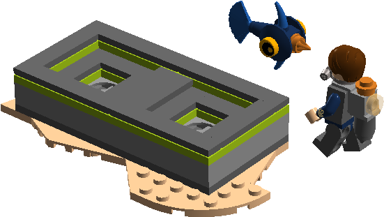 Sn Alien Vent - Cartoon (1527x682), Png Download