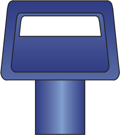 Manual Air Vent Key - Sign (594x660), Png Download