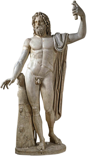 Júpiter Se Convirtió En El Más Grande De Los Dioses - Dioses Romanos Jupiter Png (279x500), Png Download