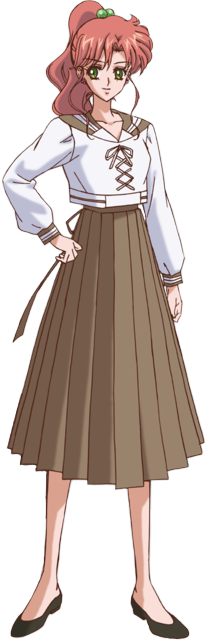 Makoto Kino Smc - Sailor Moon Crystal Jupiter Kino Makoto School Uniform (206x640), Png Download