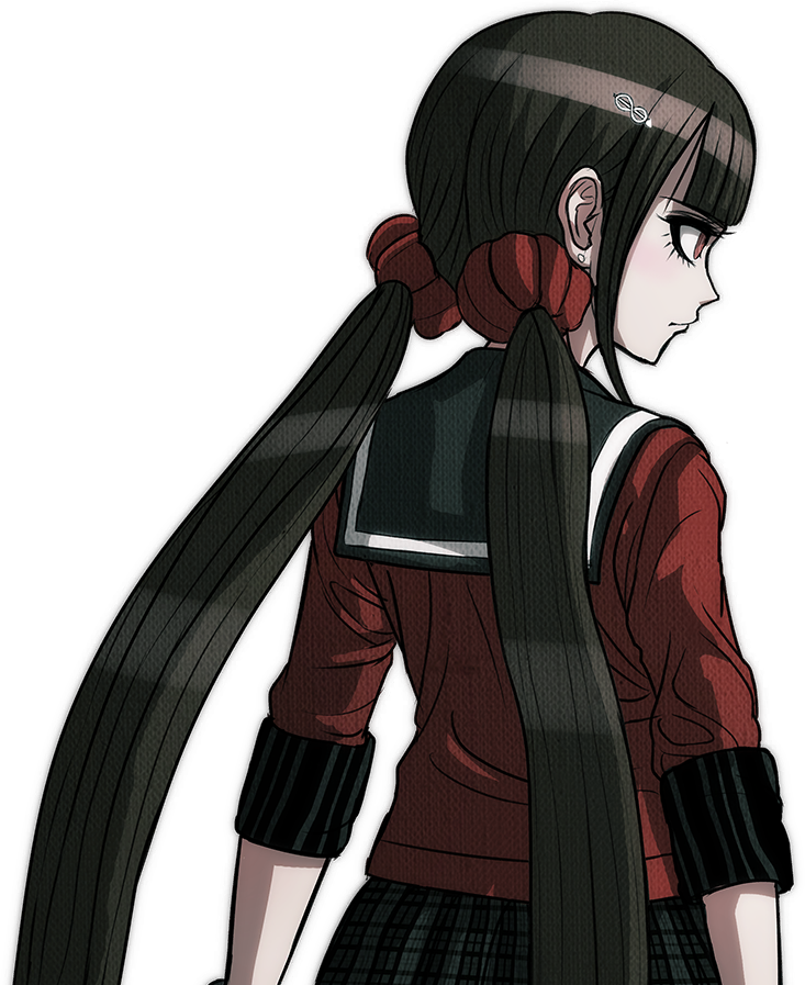 Danganronpa V3 Bonus Mode Maki Harukawa Sprite - Sprites Maki Maki Harukawa (733x897), Png Download