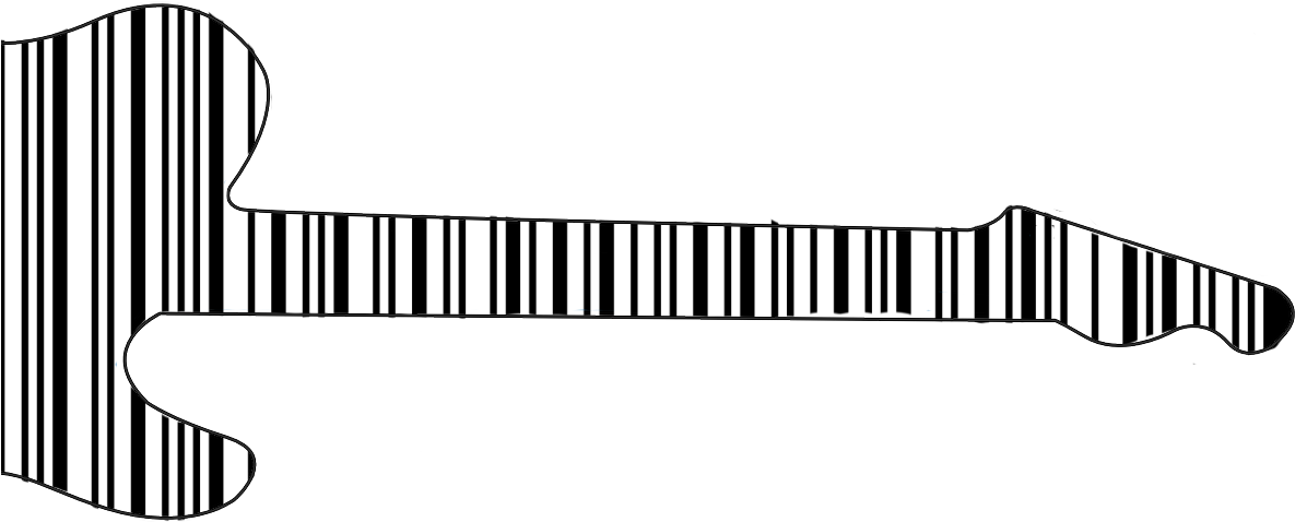 Guitar Barcode - Guitar String (1184x640), Png Download