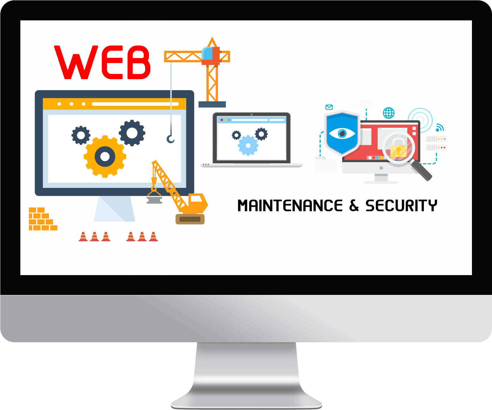 Computer Monitor (1741x1465), Png Download