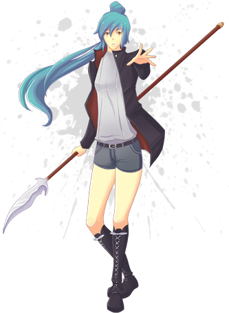 Lita - Anime (345x476), Png Download