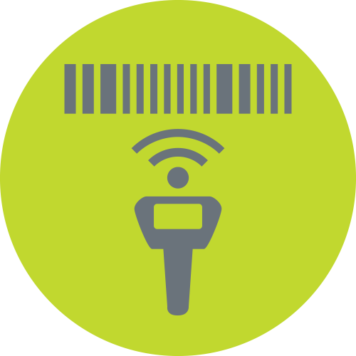 Rf Picking - Bar Code Picking (500x500), Png Download