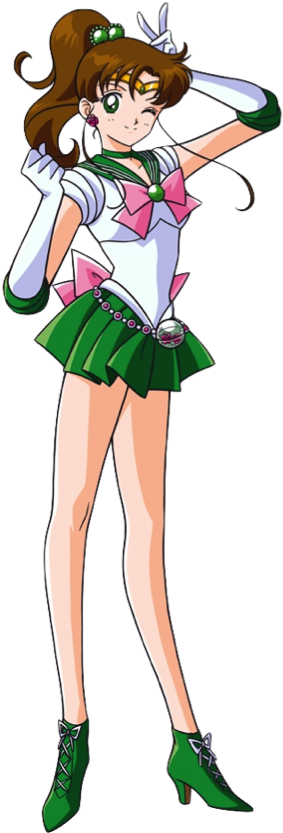 Sailor Jupiter Crystal - Great Eastern Entertainment Sailor Moon Jupiter Button, (433x879), Png Download