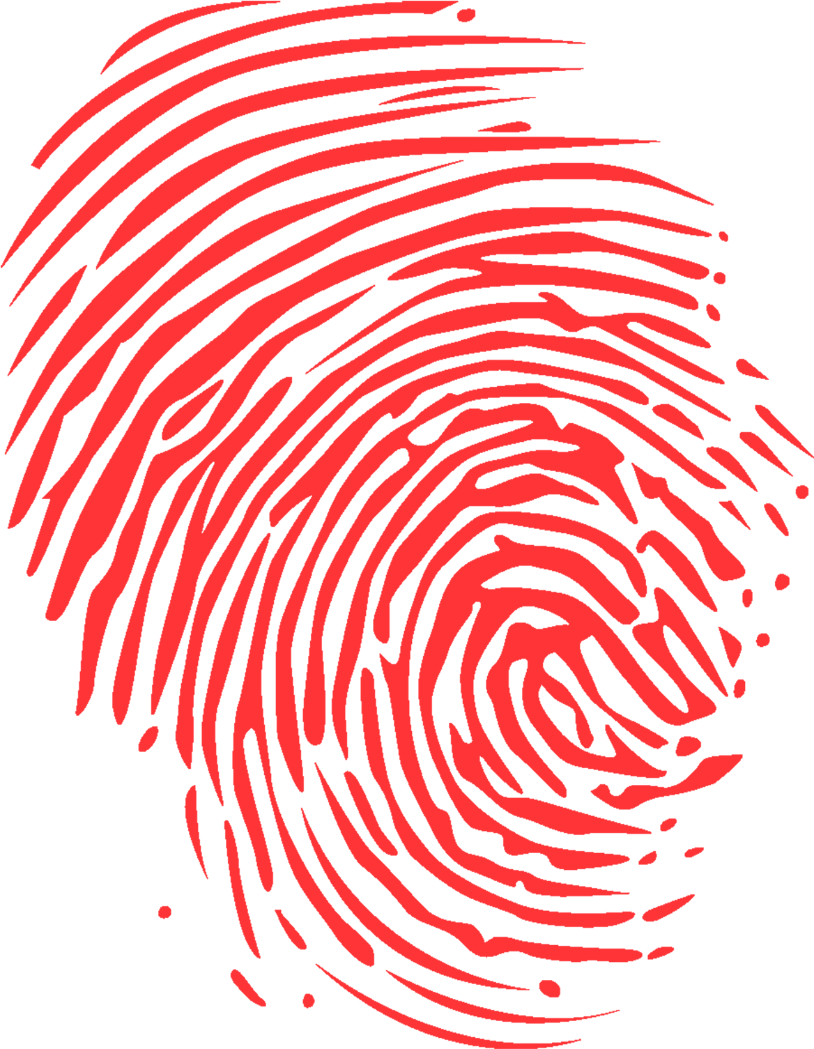 - Winona Area Crime Stoppers - Thumb Print With Cross (1263x1600), Png Download