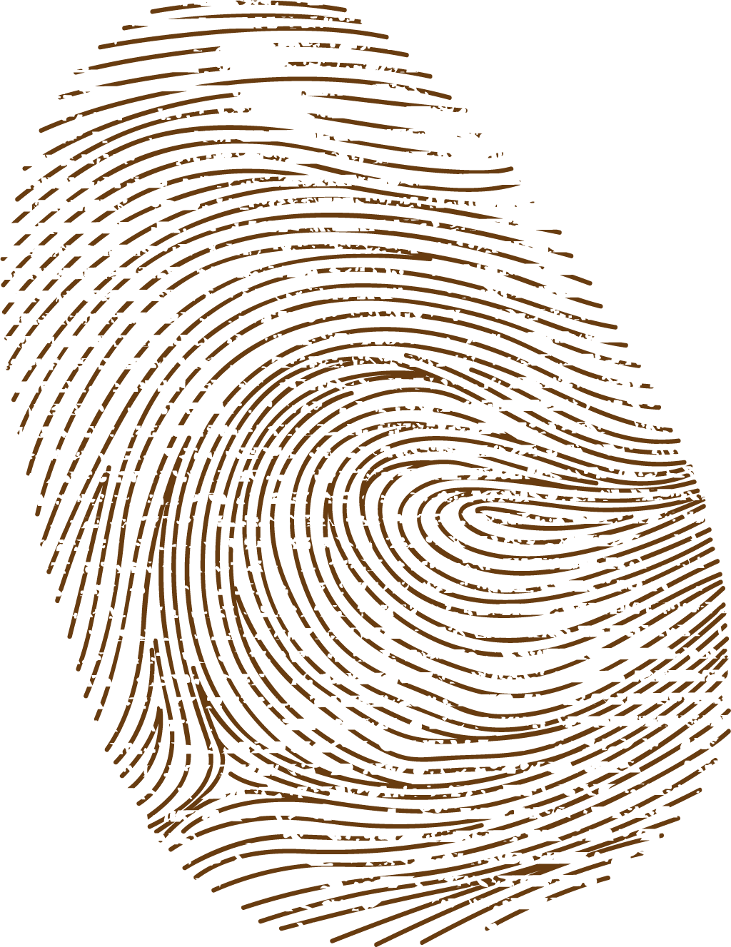 Share This Article - Brown Fingerprint Png (1024x1327), Png Download