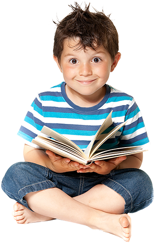 Child Reading Png - Sistema Maxi De Ensino (320x502), Png Download