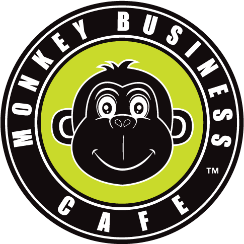 Monkey Cafe (506x503), Png Download