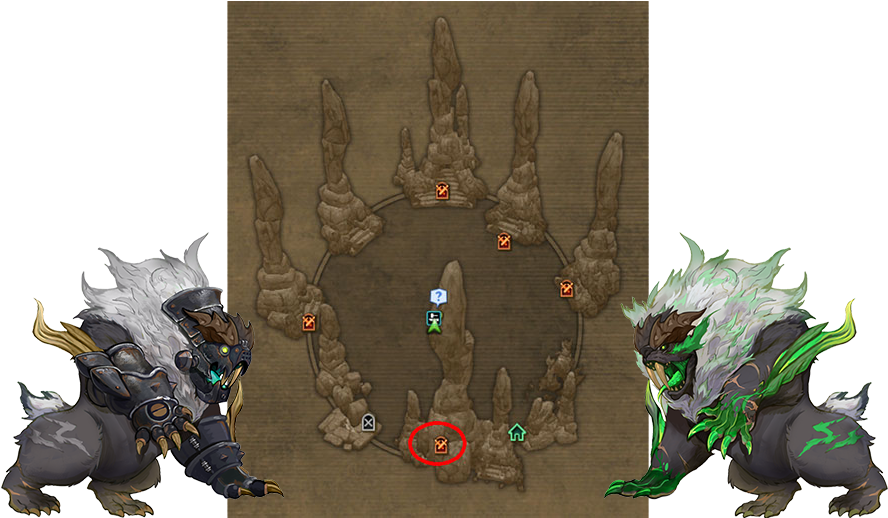 Garden Of Time And Space, Ice Dragon Nest Gate - Pc Game (900x517), Png Download