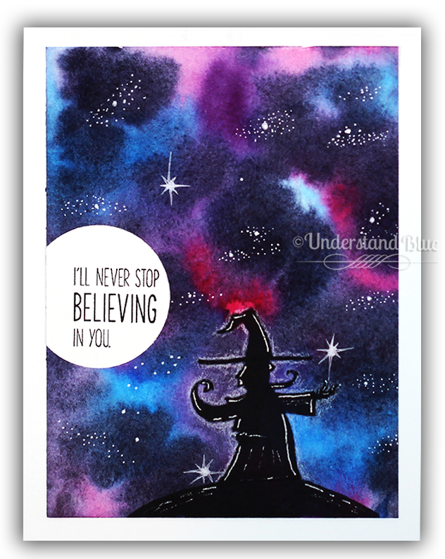 Magical Day Illuminated Silhouette Card By Understand - Tree (632x795), Png Download