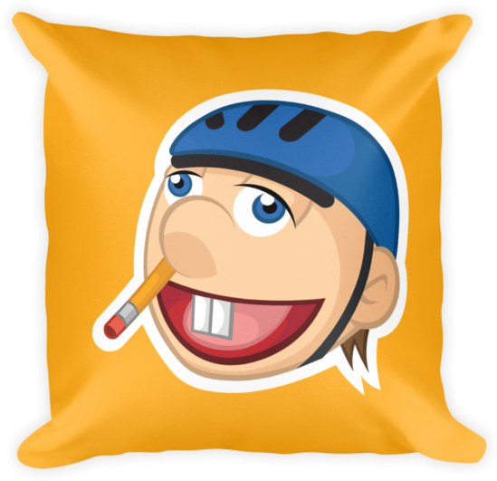 Jeffy Pillow - Pillow (600x600), Png Download