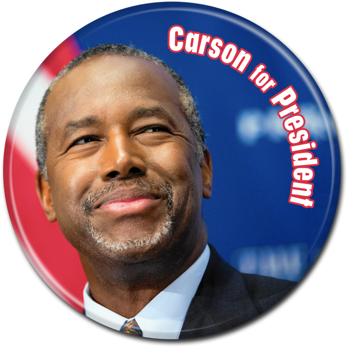 Ben Carson Button - Ben Carson (800x800), Png Download