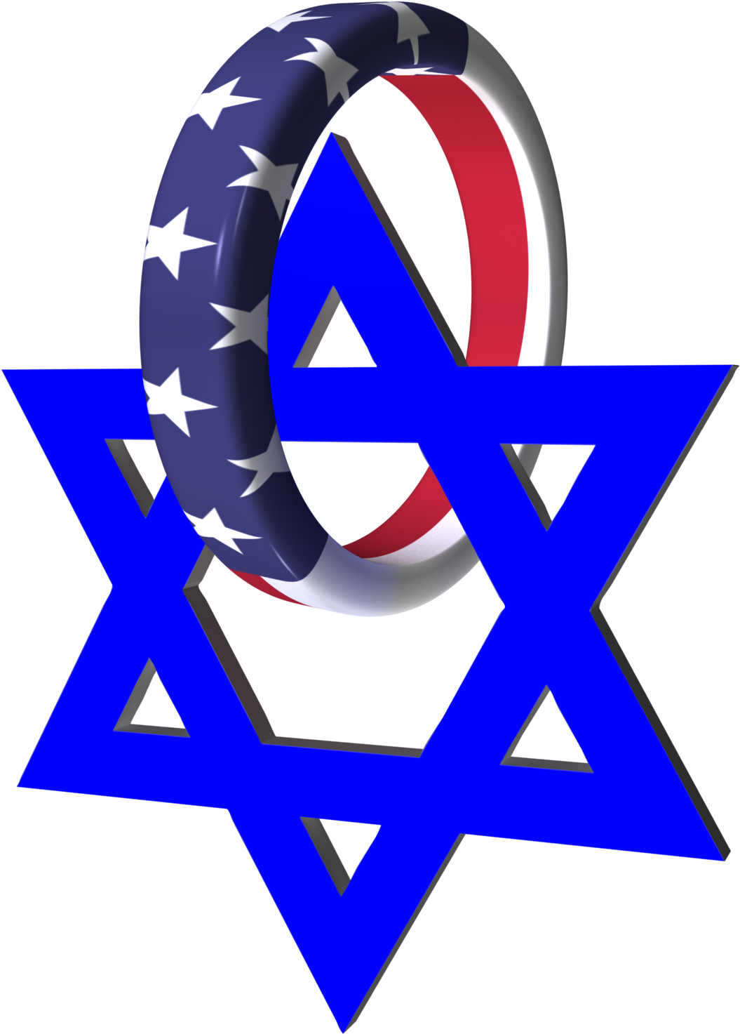 Usa Israel Ring Star - 63 Gd Folk Knowledge (2560x1600), Png Download