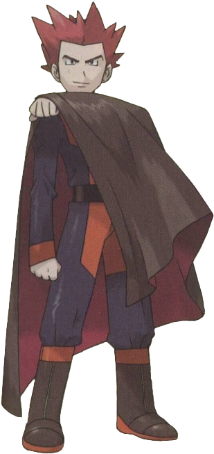 Frlg Lance - Lance Pokemon Render (349x702), Png Download