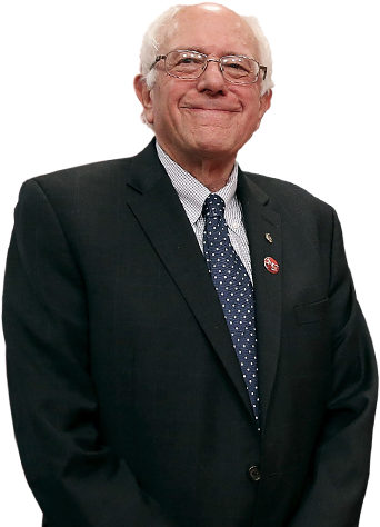 Bernie Sanders - Senior Citizen (469x480), Png Download