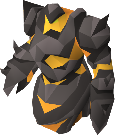 Clipart Black And White Download Image Png Runescape - Cartoon Lava Monster Png (468x547), Png Download