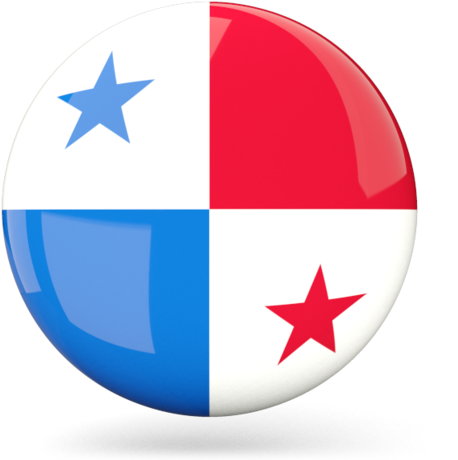 Button Flag Panama Icon, Png Clipart Image - Flag Panama Png (640x480), Png Download